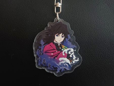 Брелок Demon Slayer Томіока хвильки БРФ-0013-36 акриловий фігурка 