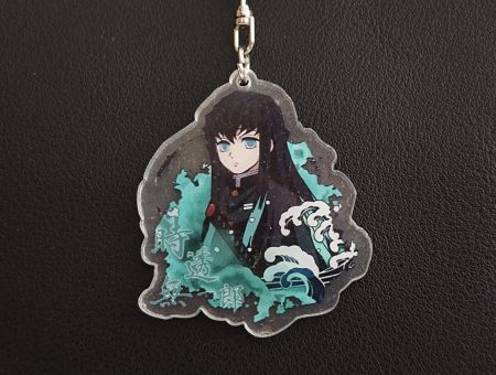 Брелок Demon Slayer Муічіро хвильки БРФ-0013-46 акриловий фігурка 