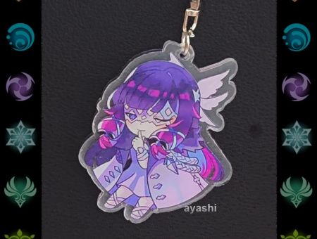 Брелок Коломбіна Геншин Імпакт Genshin Impact БРФ-0014-103 фігурка , акриловий 