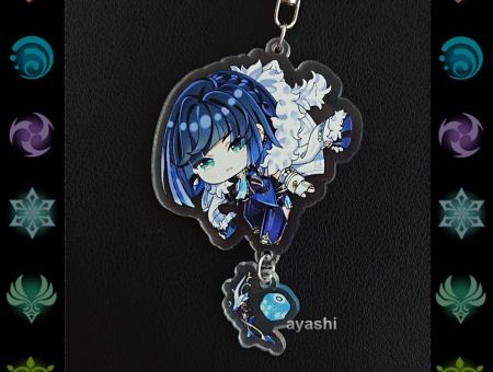 Брелок Геншин Імпакт Genshin Impact Є Лань БРФ-0014-64 фігурка , акриловий 