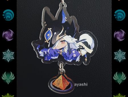 Брелок Геншин Імпакт Genshin Impact Сайно хвістик БРФ-0014-71 фігурка , акриловий 