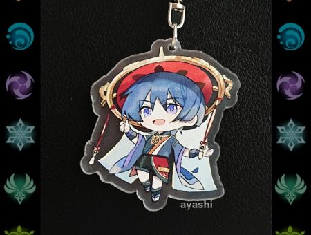 Брелок Геншин Імпакт Genshin Impact Скарамучча БРФ-0014-66 фігурка , акриловий 