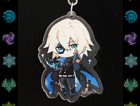 Брелок Геншин Імпакт Genshin Impact Дайнслейф БРФ-0014-68 фігурка , акриловий 
