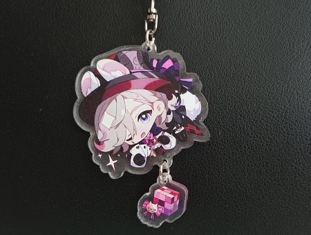 Брелок Геншин Імпакт Genshin Impact Ліні з вушками БРФ-0014-91 фігурка , акриловий 