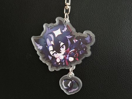 Брелок Геншин Імпакт Genshin Impact Різлі з вушками БРФ-0014-93 фігурка , акриловий 