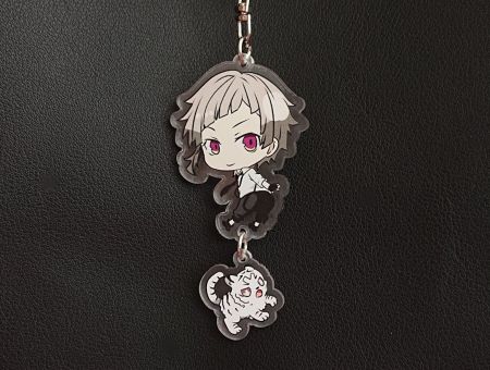 Брелок Ацуши Bungo Stray Dogs БРФ-0021-18 фігурка , акриловий 