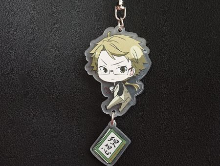 Брелок Куникида Доппо Bungo Stray Dogs БРФ-0021-19 фигурка, акриловый 