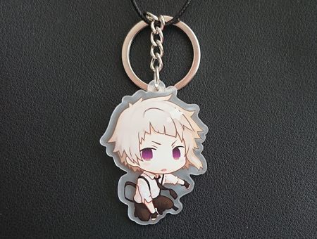 Брелок Ацуши Bungo Stray Dogs БРФ-0021-27 фігурка , акриловий 