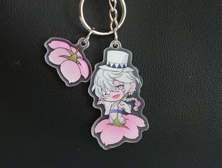 Брелок Гоголь Bungo Stray Dogs БРФ-0021-28 фігурка , акриловий 