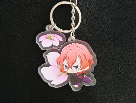 Брелок Чуя Bungo Stray Dogs БРФ-0021-29 фігурка , акриловий 