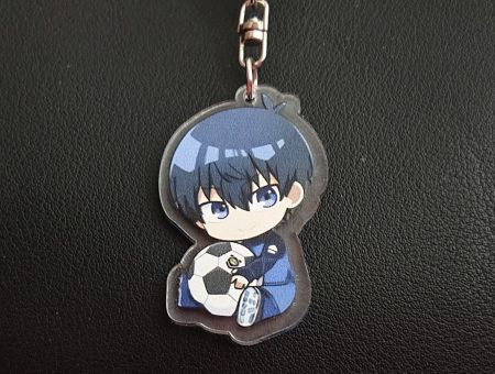 Брелок Ісаги Синя в'язниця Blue Lock БРФ-0036-01 фігурка , акриловий 