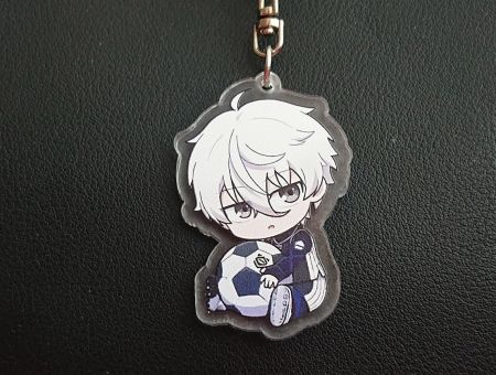 Брелок Сэйсиро Наги Синяя тюрьма Blue Lock БРФ-0036-04 фиурка, акриловий 