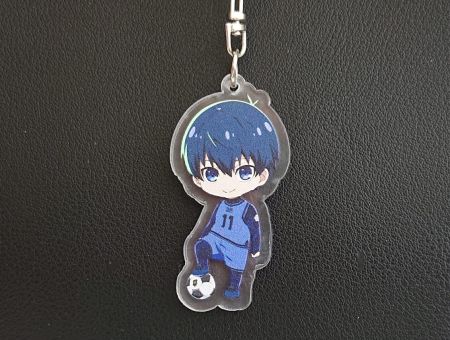 Брелок Ісаги Синя в'язниця Blue Lock БРФ-0036-13 фігурка , акриловий 