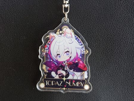 Брелок Топаз і Рахівник  Хонкай Honkai: Star Rail БРФ-0040-14 фігурка , акриловий 