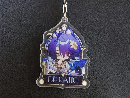 Брелок Лікар Раціо Хонкай Honkai: Star Rail БРФ-0040-15 фігурка , акриловий 