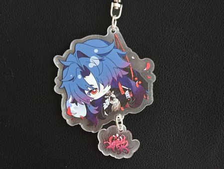 Брелок Блейд Хонкай Honkai: Star Rail БРФ-0040-23 фігурка , акриловий 