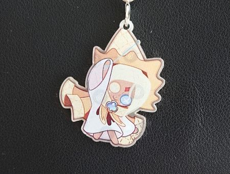 Брелок П'юр Ваніла Кукі ран Cookie run БРФ-0041-01 фігурка , акриловий 