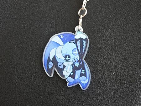 Брелок Шадоу Мілк Кукі ран Cookie run БРФ-0041-02 фігурка , акриловий 