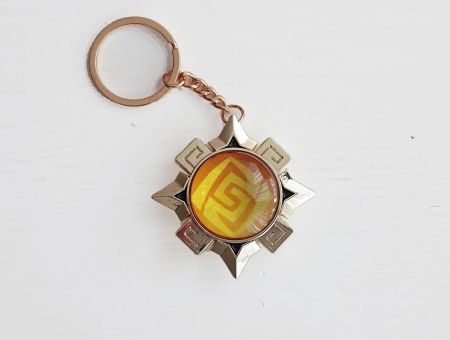 Брелок Око бога ГЕО Натлан  Геншин Імпакт Genshin Impact,