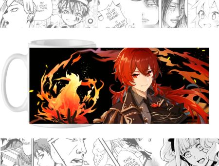 Горнятко Геншин Імпакт Genshin Impact cup-00382 з зображенням Ділюк