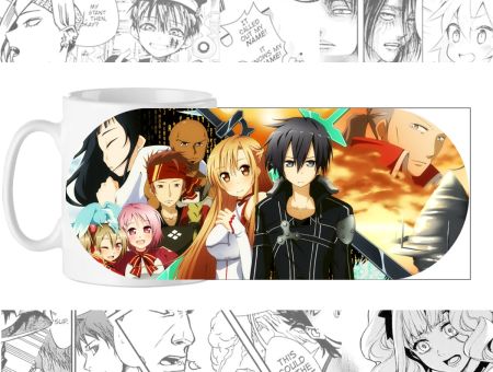 Чашка з зображенням cup-00458 Sword Art Online 