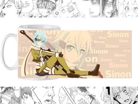 Чашка з зображенням cup-00461 Sword Art Online Синон