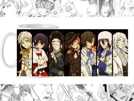Чашка з зображенням cup-00485 Bungou Stray Dogs 