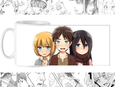 Чашка Атака Титанов Attack on Titan с изображением cup-00528