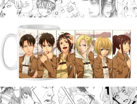 Чашка Атака Титанов Attack on Titan с изображением cup-00531