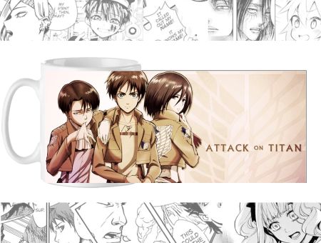 Чашка Атака Титанов Attack on Titan с изображением cup-00532