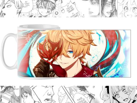 Горнятко Геншин Імпакт, Genshin Impact Тарталья cup-00537 із зображенням 