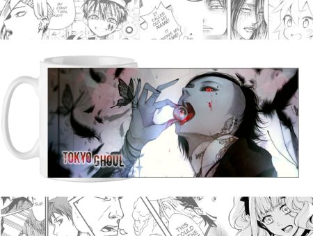 Чашка Токійський гуль аніме Tokyo Ghoul cup-00543, з зображенням 