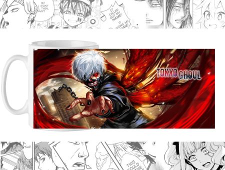 Чашка Токійський гуль аніме Tokyo Ghoul cup-00545, з зображенням 