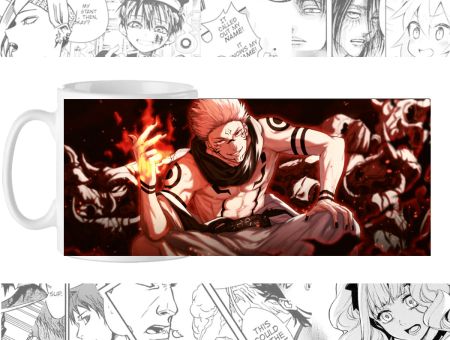 Чашка Сукуна Jujutsu Kaisen Магічна Битва cup-00563 з зображенням 