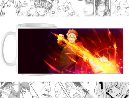 Чашка Сукуна Jujutsu Kaisen Магічна Битва cup-00564 з зображенням 