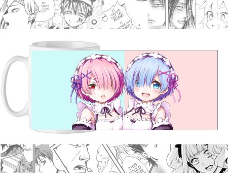 Чашка Ре:Зеро Re Zero cup-00574 з зображенням 