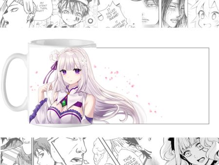 Чашка Ре:Зеро Re Zero cup-00578 з зображенням 