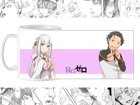 Чашка Ре:Зеро Re Zero cup-00581 з зображенням 