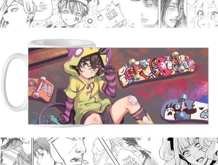 Чашка SK8 the Infinity Скейт нескінченність cup-00585 з зображенням 