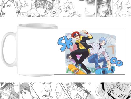 Чашка SK8 the Infinity Скейт нескінченність cup-00593 з зображенням 