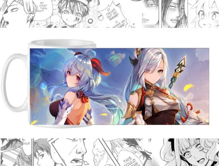 Горнятко Шень Хе та Гань Юй Геншин Імпакт, Genshin Impact , cup-00605 із зображенням 