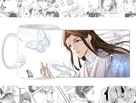 Чашка Благословення небожителів Heaven Officials' Blessing cup-00636 з зображенням Се Лянь.