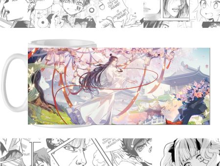 Чашка Благословення небожителів Heaven Officials' Blessing cup-00637 з зображенням Се Лянь.