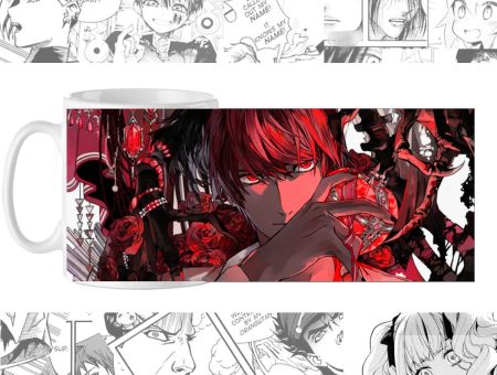 Чашка Зошит смерті Death Note cup-00646 з зображенням Лайта Яґамі 