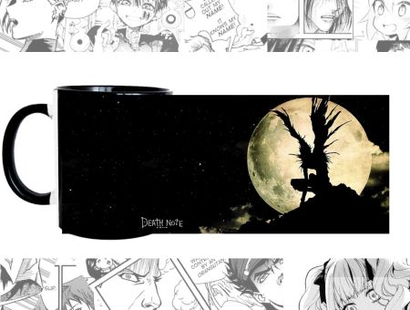Чашка Тетрадь Смерти Death Note Рюк cup-922-00649 с изображением , цветная