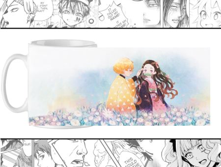 Чашка Клинок, що розтинає демонів Demon Slayer Kimetsu no Yaiba cup-00004