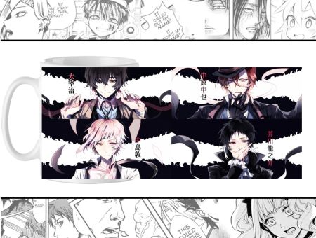 Чашка з зображенням cup-00017 Bungou Stray Dogs 1 шт