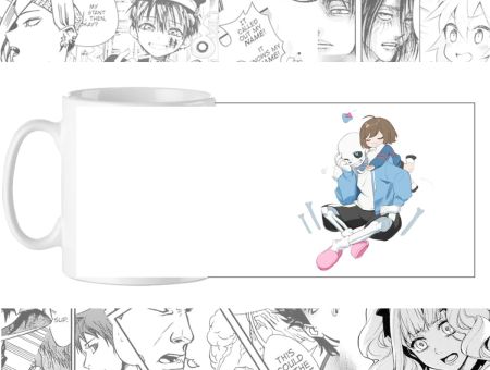 Чашка Андертейл Фріск Санс Frisk Sans Undertale cup-00034 