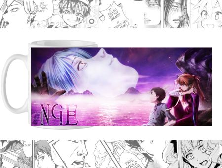 Чашка з зображенням cup-00079 Evangelion, 1 шт