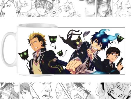 Чашка Синий экзорцист Blue Exorcist cup-00089